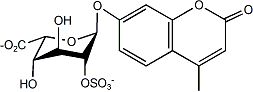 Sussex Research Related Products - Idose: 4-Methylumbelliferyl α-L-Idopyranosiduronic Acid 2-Sulfate Disodium Salt