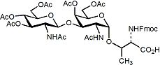 Sussex Research Related Products - Core 3 O-Glycan: Fmoc-Thr(GlcNAcβ(1-3)GalNAc)-OH (Peracetate)