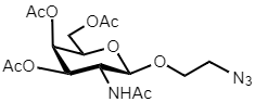 Sussex Research Related Products - N-Acetylgalactosamine Ligand: β-D-GalNAc-Ethyl-Azide (Peracetate) or β-D-GalNAc(Ac)<sub>3</sub>-Ethyl-Azide