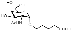 Sussex Research Related Products - N-Acetylgalactosamine Ligand: α-D-GalNAc-Butyl-Carboxylic Acid