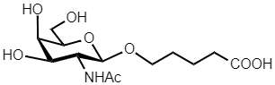 Sussex Research Related Products - N-Acetylgalactosamine Ligand: β-D-GalNAc-Butyl-Carboxylic Acid