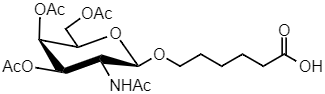 Sussex Research Related Products - N-Acetylgalactosamine Ligand: β-D-GalNAc-Pentyl-Carboxylic Acid (Peracetate) or β-D-GalNAc(Ac)<sub>3</sub>-Pentyl-Carboxylic Acid