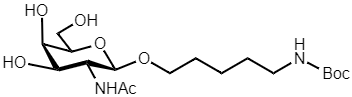 Sussex Research Related Products - N-Acetylgalactosamine Ligand: β-D-GalNAc-Pentyl-Amine (Boc protected)