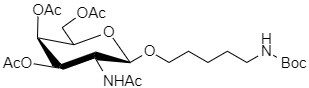 Sussex Research Related Products - N-Acetylgalactosamine Ligand: β-D-GalNAc-Pentyl-Amine (Boc protected, Peracetate)