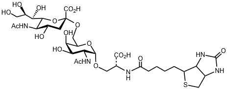 Sussex Research Related Products - STn Antigen: Neu5Acα(2-6)GalNAc-Ser-NH-Biotin