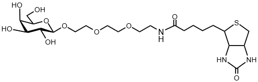 Sussex Research Related Products - Galactose: β-D-Gal-PEG3-Biotin