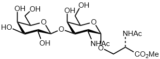 Sussex Research Related Products - TF Antigen: Ac-Ser(α-Galβ(1-3)GalNAc)-OCH<sub>3</sub>