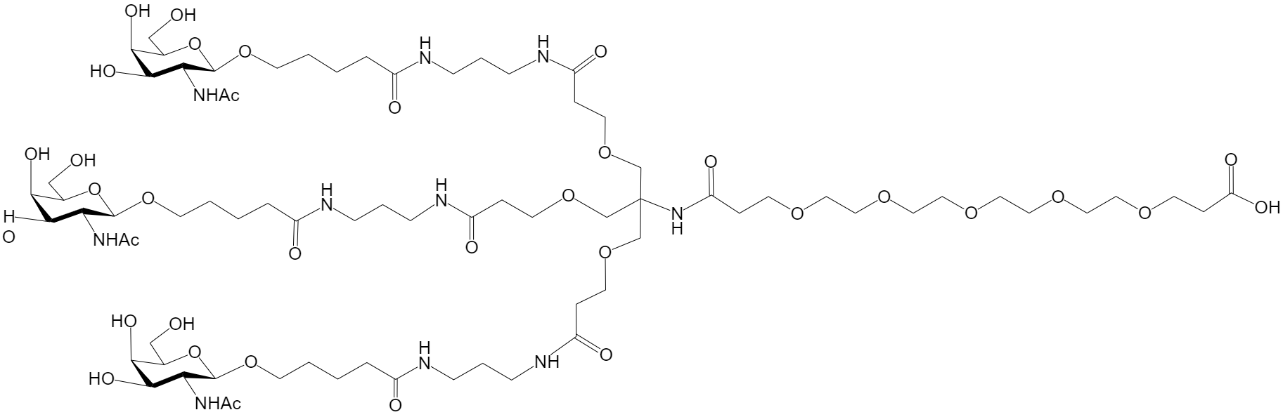 Sussex Research Related Products - (β-D-GalNAc)<sub>3</sub>-PEG5-COOH